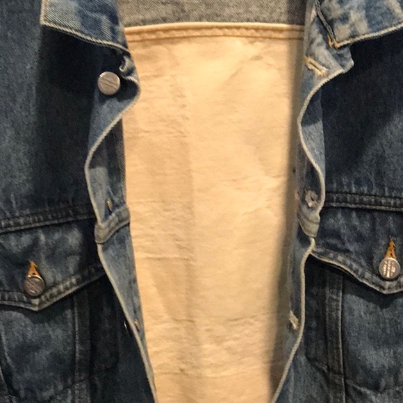 Harley-Davidson denim vest American flag large - Picture 9 of 10